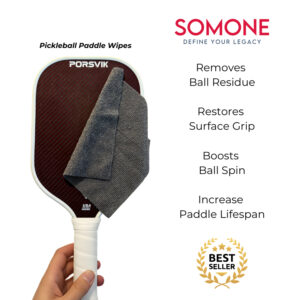 SOMONE Pickleball Paddle Wipes | 20 Sheets